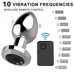 Small Vibrating Butt Plug
